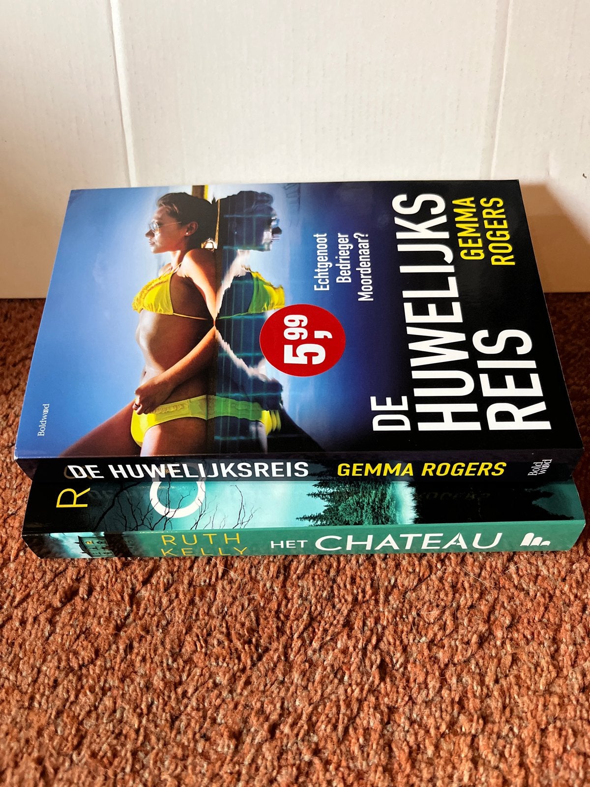 2 thrillers: De Huwelijksreis & Het Chateau, Verzenden, Zo goed als nieuw, Nederland