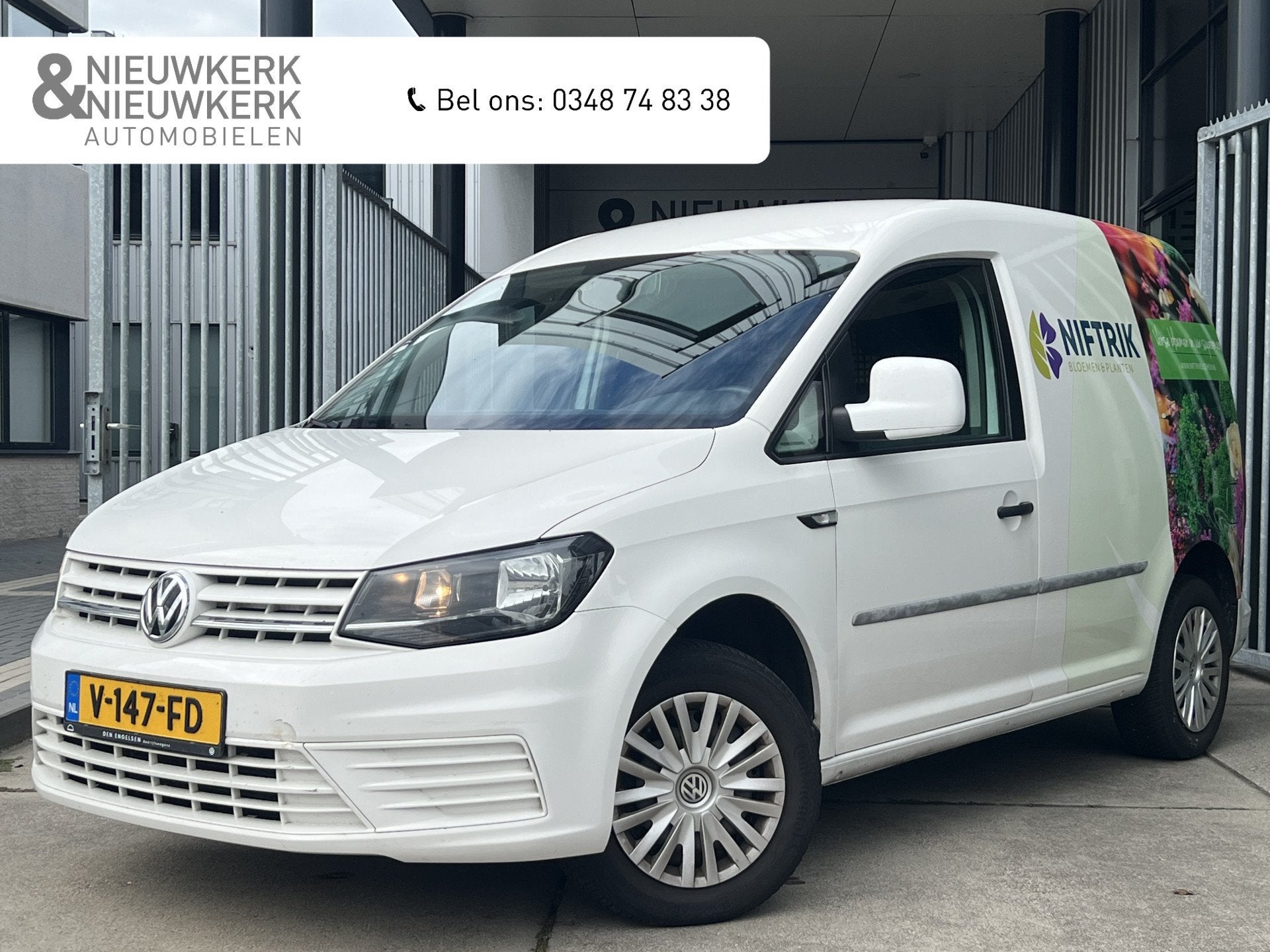 Volkswagen Caddy 2.0 TDI L1H1 BMT Trendline | TREKHAAK | AIR, Auto's, Voorwielaandrijving, Dealer onderhouden, Gebruikt, 4 cilinders
