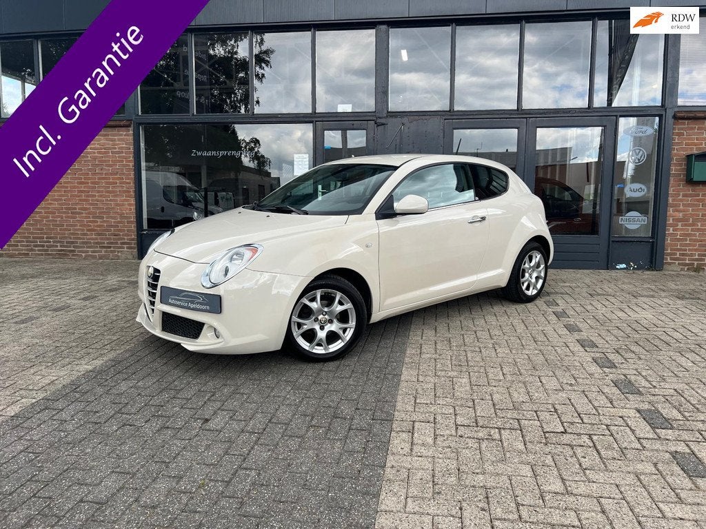 Alfa Romeo MiTo 1.4 Multiair, Cruice control, Climate contro, Auto's, Stof, Gebruikt, Zwart, 4 cilinders