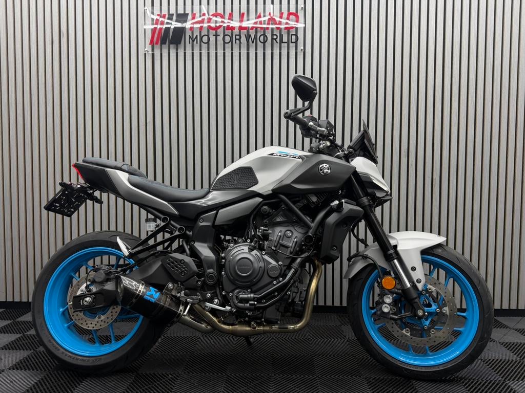 Yamaha MT-07 2025 Akrapovic Custom Ice Storm MT 07 MT07, Motoren, Motoren | Yamaha, Occasion, Bedrijf, 690 cc, Handgeschakeld