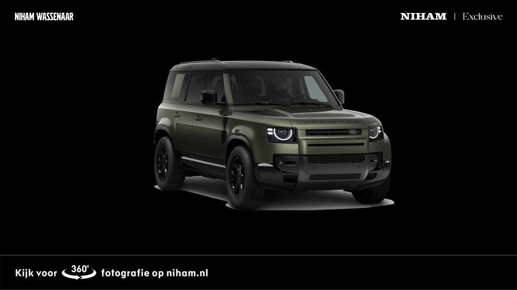 Land Rover Defender 110 2.0 P300e 110 X-Dynamic SE WOOLSTONE, Auto's, Land Rover, Automaat, 12 maanden, Gebruikt, Euro 6