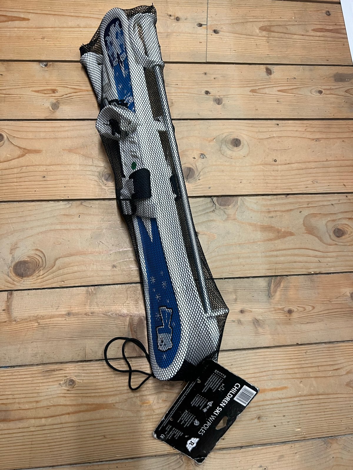 Kinder loop ski's met stokken, Overige merken, Ophalen of Verzenden, Zo goed als nieuw, Skiën