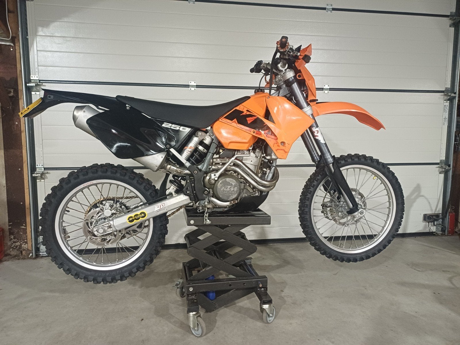 nette enduro ktm exc 250 4takt van 2002, 250 cc, Gebruikt, Ophalen, Overige merken