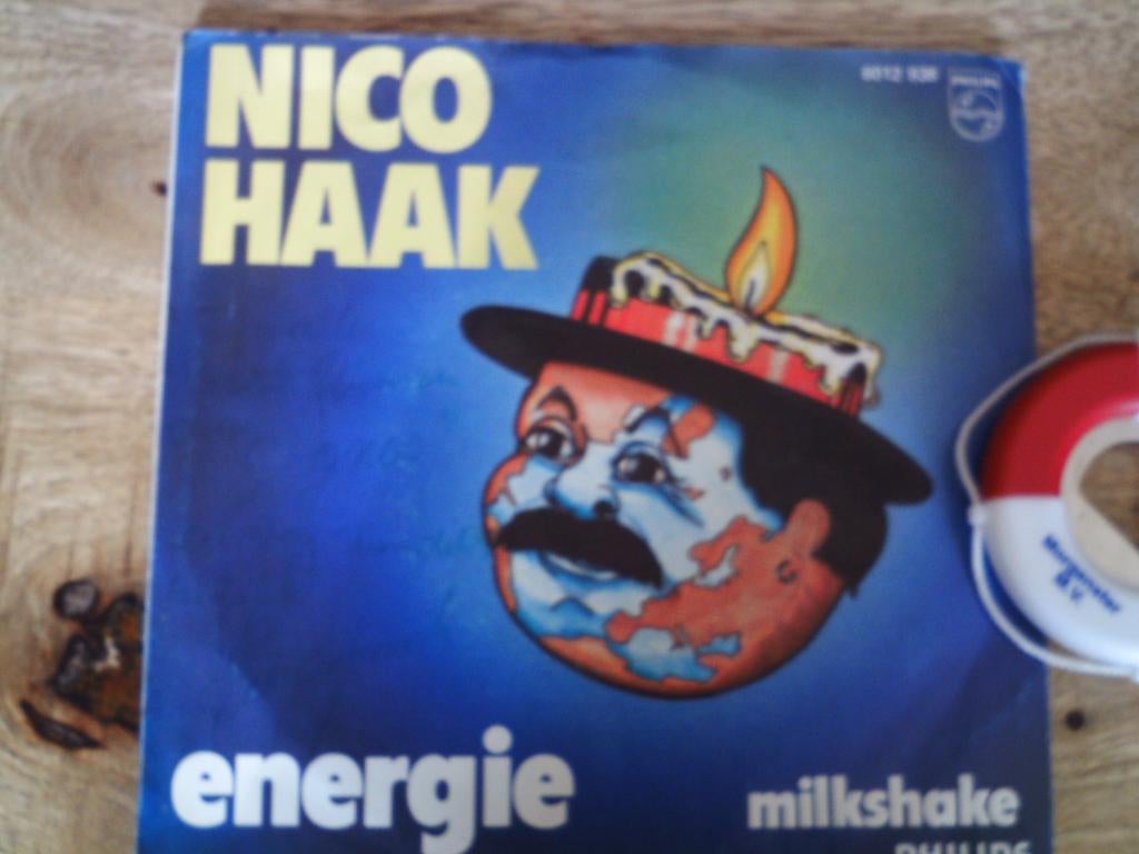 nico haak - energie  7mei, Cd's en Dvd's, Vinyl Singles, 7 inch, Single, Ophalen of Verzenden, Nederlandstalig