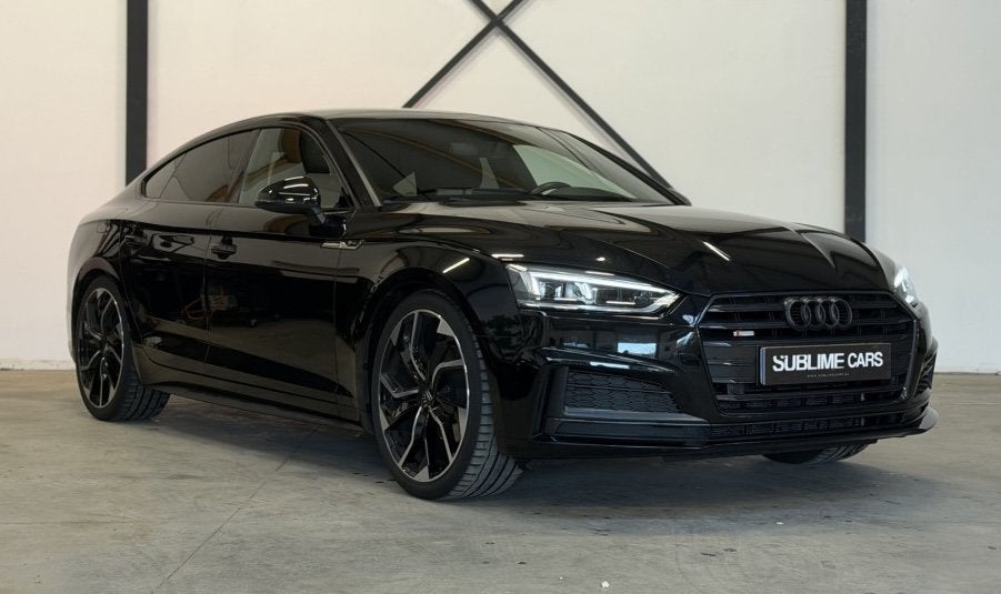 Audi A5 Sportback 35 TFSI S Edition, Automatische klimaatregeling, 4 cilinders, Zwart, Leder