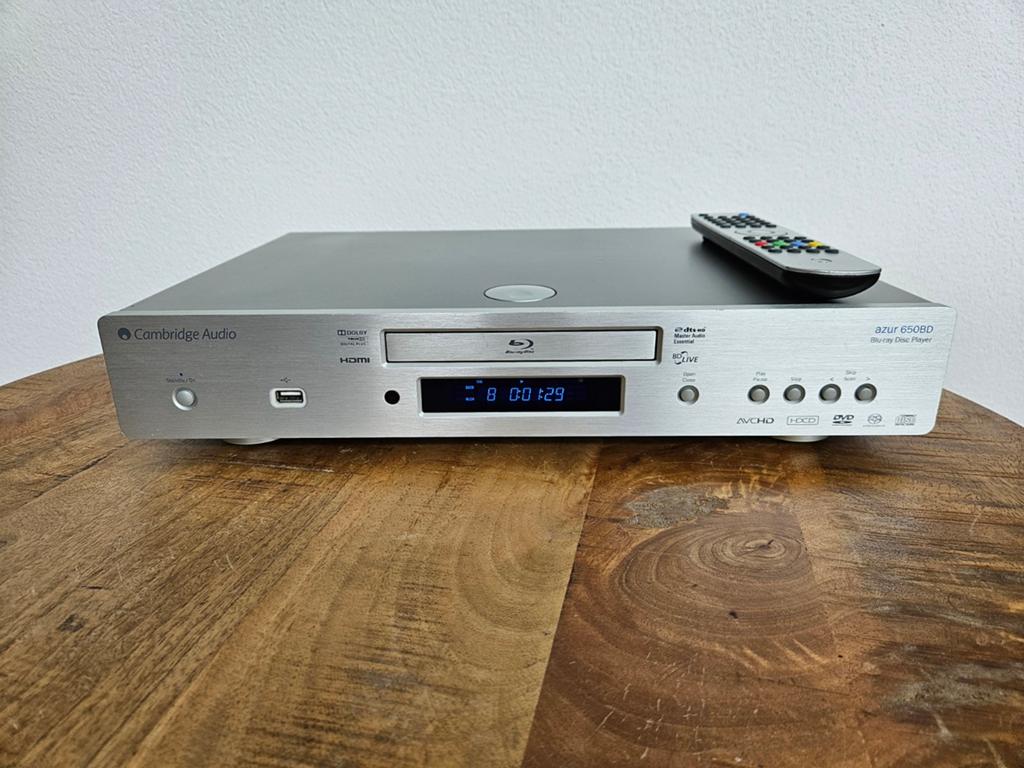 Cambridge audio 650BD blu ray/super audio cd speler (defect), Audio, Tv en Foto, Blu-ray-spelers, Ophalen of Verzenden, Overige merken