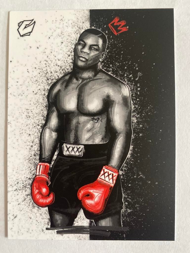 Carnalitoz Limited Edition Mike Tyson Art Card #15, Ophalen of Verzenden, Overige figuren, Zo goed als nieuw, Plaatje, Poster of Sticker