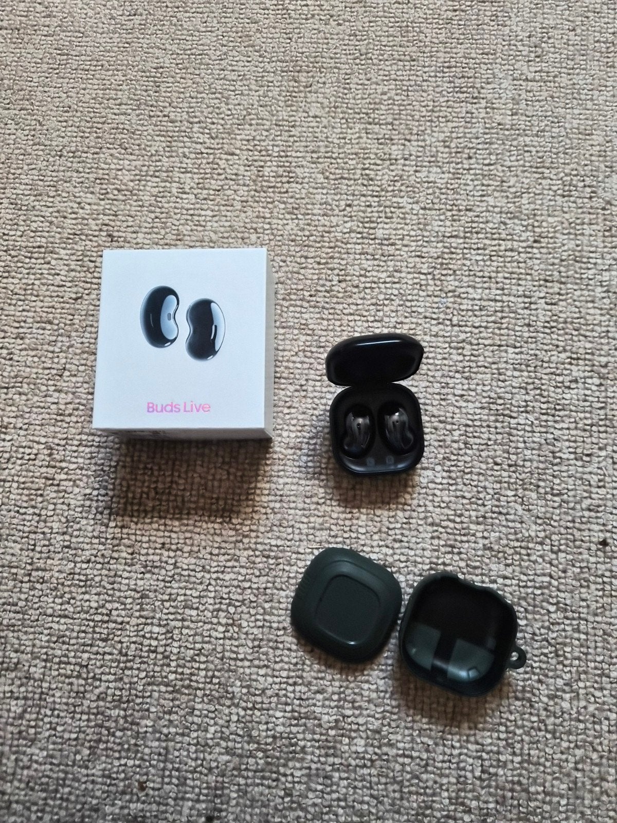 galaxy buds live, Telecommunicatie, Mobiele telefoons | Oordopjes, Ophalen, Gebruikt, Zwart, In oorschelp (earbud)