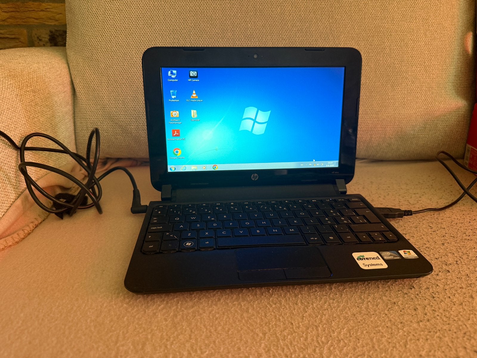 Hp Mini laptop 26cm breed, Ophalen, Zo goed als nieuw, 10 inch of minder, Minder dan 2 Ghz