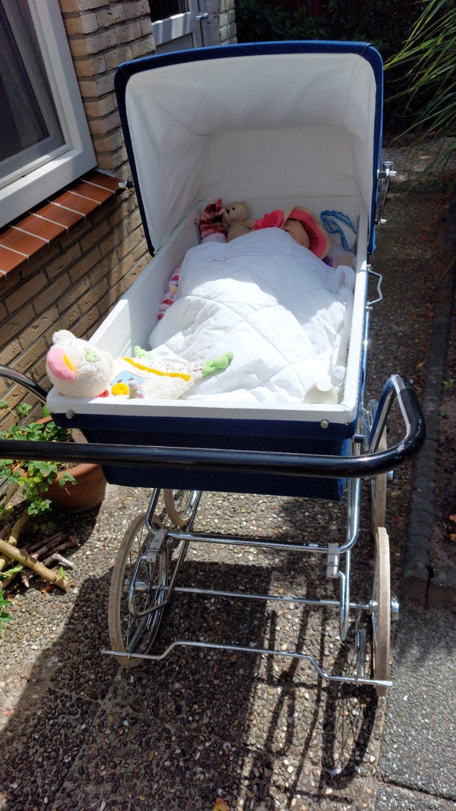 Vintage kinderwagen, Kinderen en Baby's, Kinderwagens en Combinaties, Ophalen, Gebruikt, Overige merken