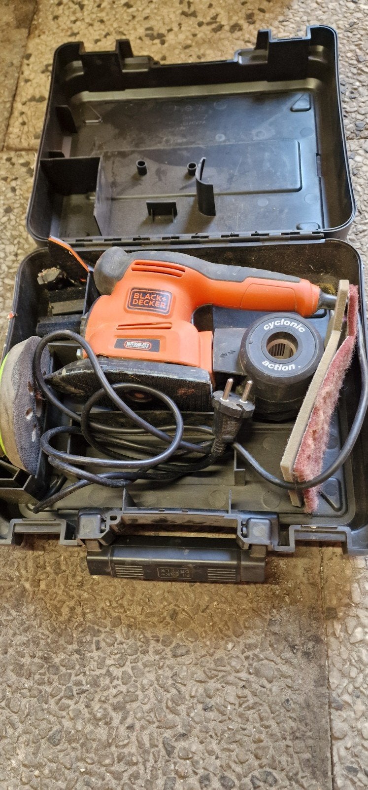 Black + Decker schuurmachine, Ophalen of Verzenden, Minder dan 600 watt, Vlakschuurmachine