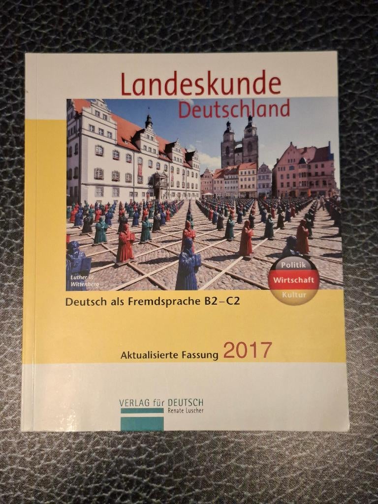 Landeskunde Deutschland 2017, Zo goed als nieuw, Verlag für Deutsch, Alpha, HBO