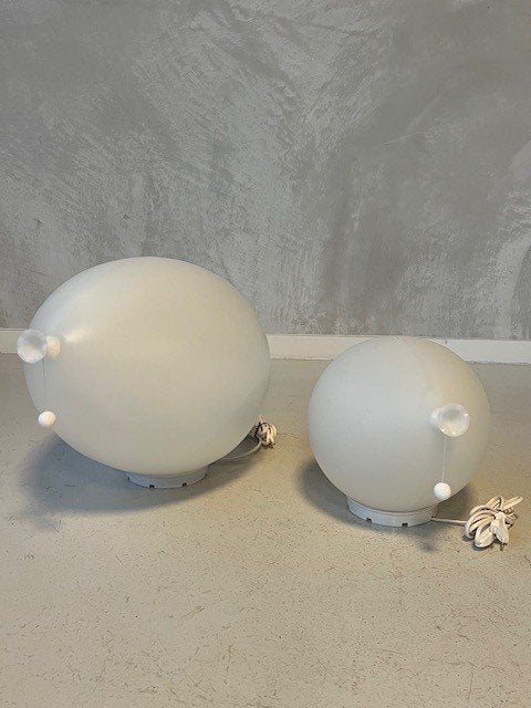 Ballon lampen 250x Yves Christin design retro lamp prijs p/s, Vintage, ., 35 cm, Wit