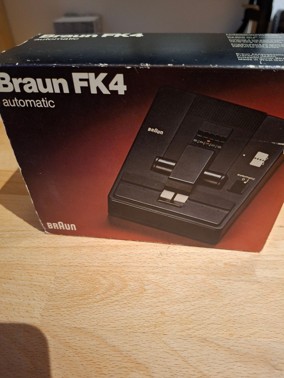 Braun FK4 Automatic Diaprojector - Vintage en Compleet, Ophalen of Verzenden, Zo goed als nieuw
