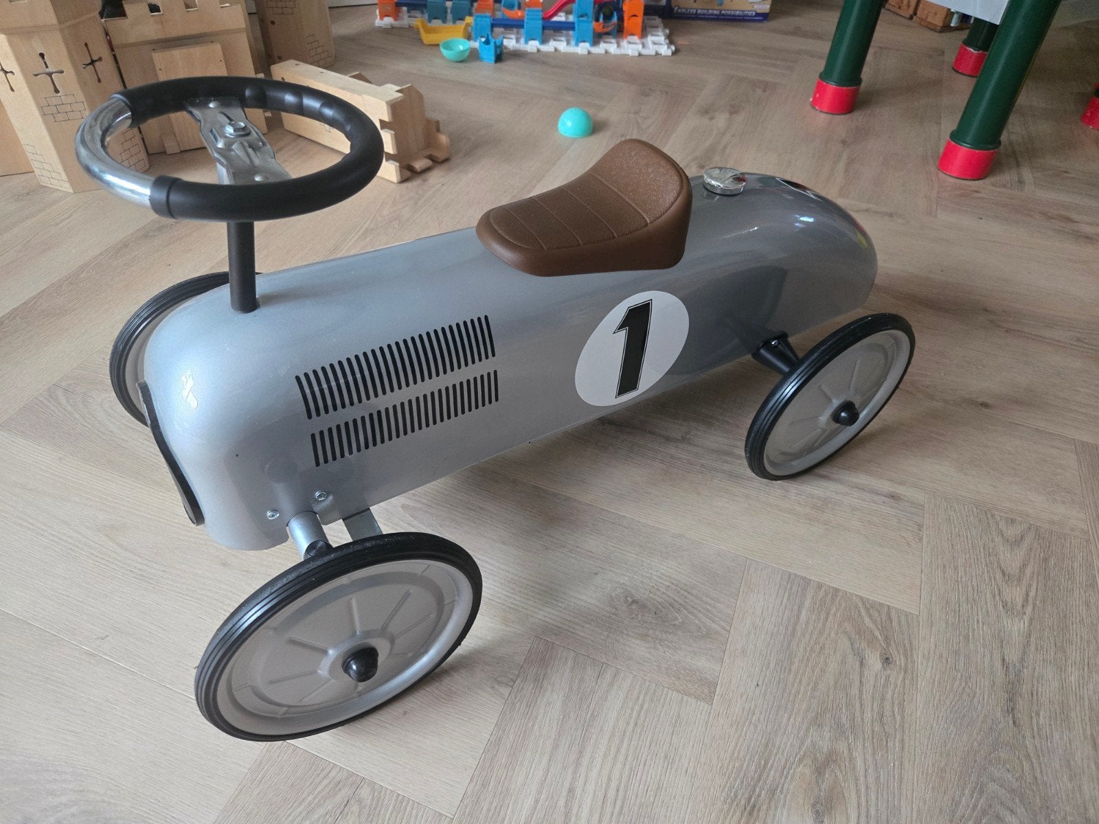 Retro Roller loopauto Jean - Zo goed als nieuw, Ophalen, Zo goed als nieuw, Loopvoertuig
