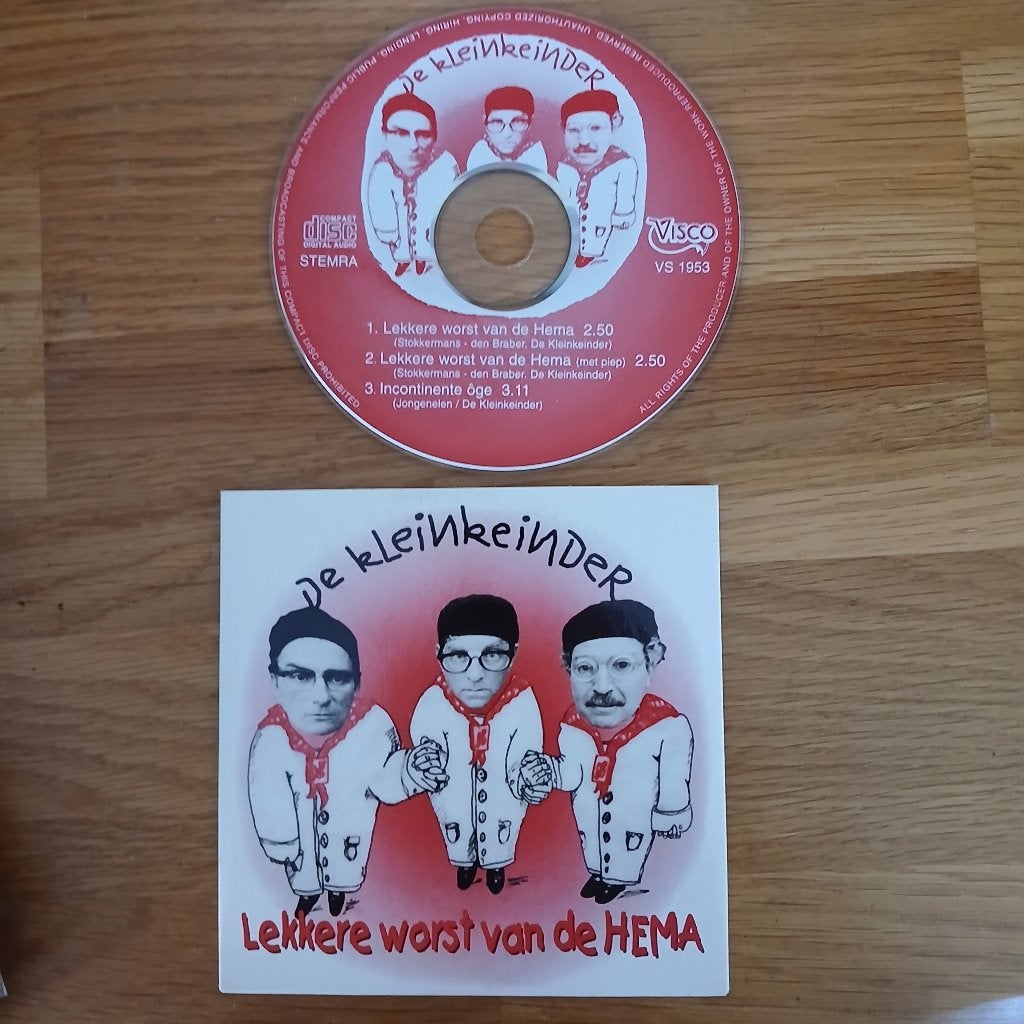 De Kleinkeinder - Lekkere worst van de HEMA, Inclusief boekje, Gebruikt, Overige genres, Ophalen of Verzenden