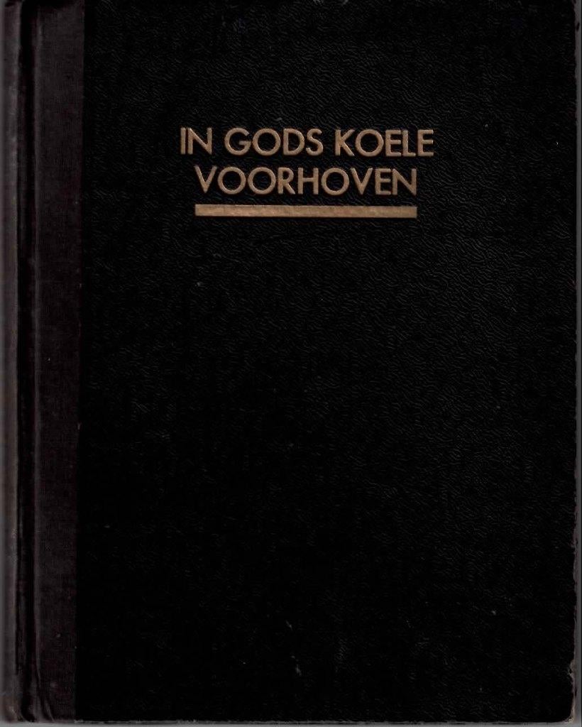 P. Hieronymus Rongen  -in Gods koele voorhoven - (1939), Ophalen of Verzenden, Gebruikt, Kaart of Prent