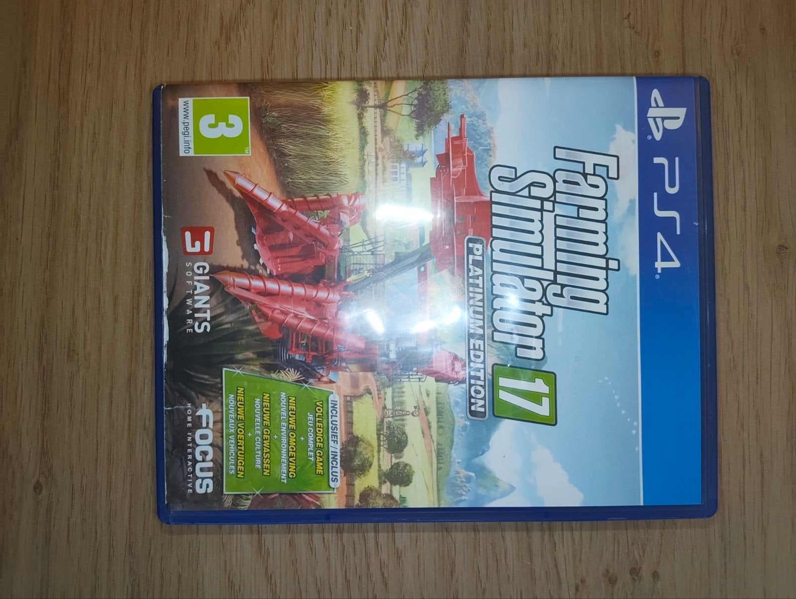 Farming Simulator 17 Platinum Edition PS4, Spelcomputers en Games, Online, 1 speler, Ophalen of Verzenden, Zo goed als nieuw