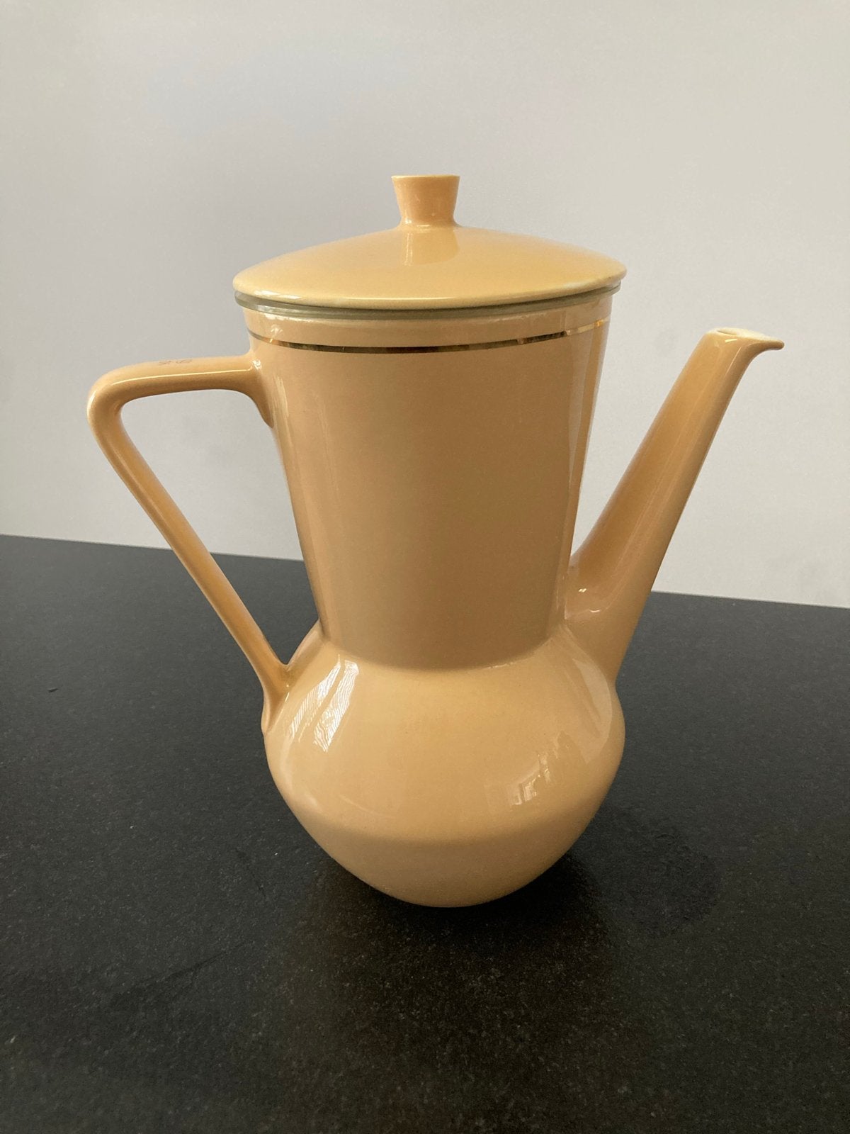 Vintage Douwe Egberts koffiepot met filter - Goede staat, Ophalen