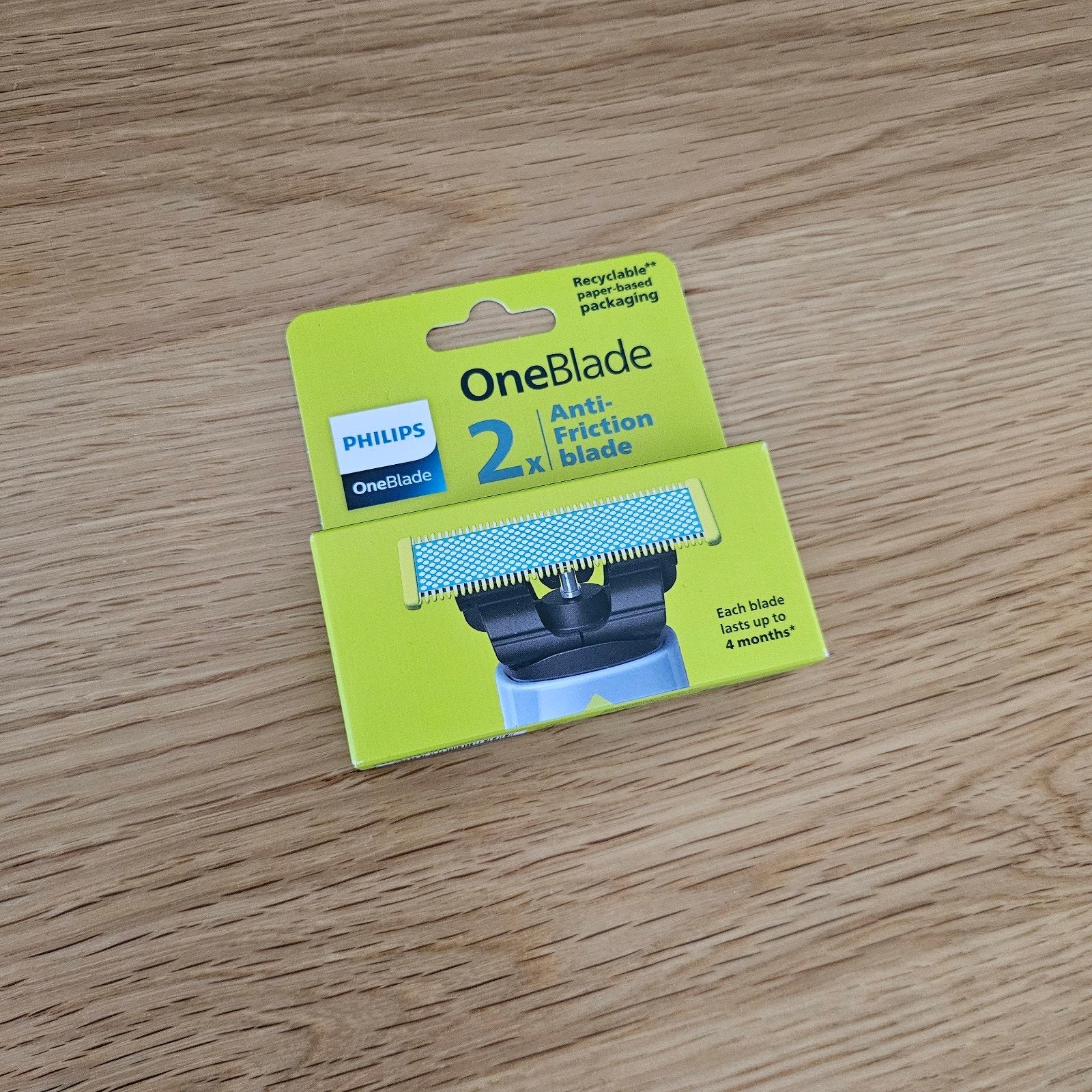 Philips OneBlade Anti-Friction Mesjes - Nieuw, Witgoed en Apparatuur, Ophalen of Verzenden, Nieuw, Scheren en Epileren