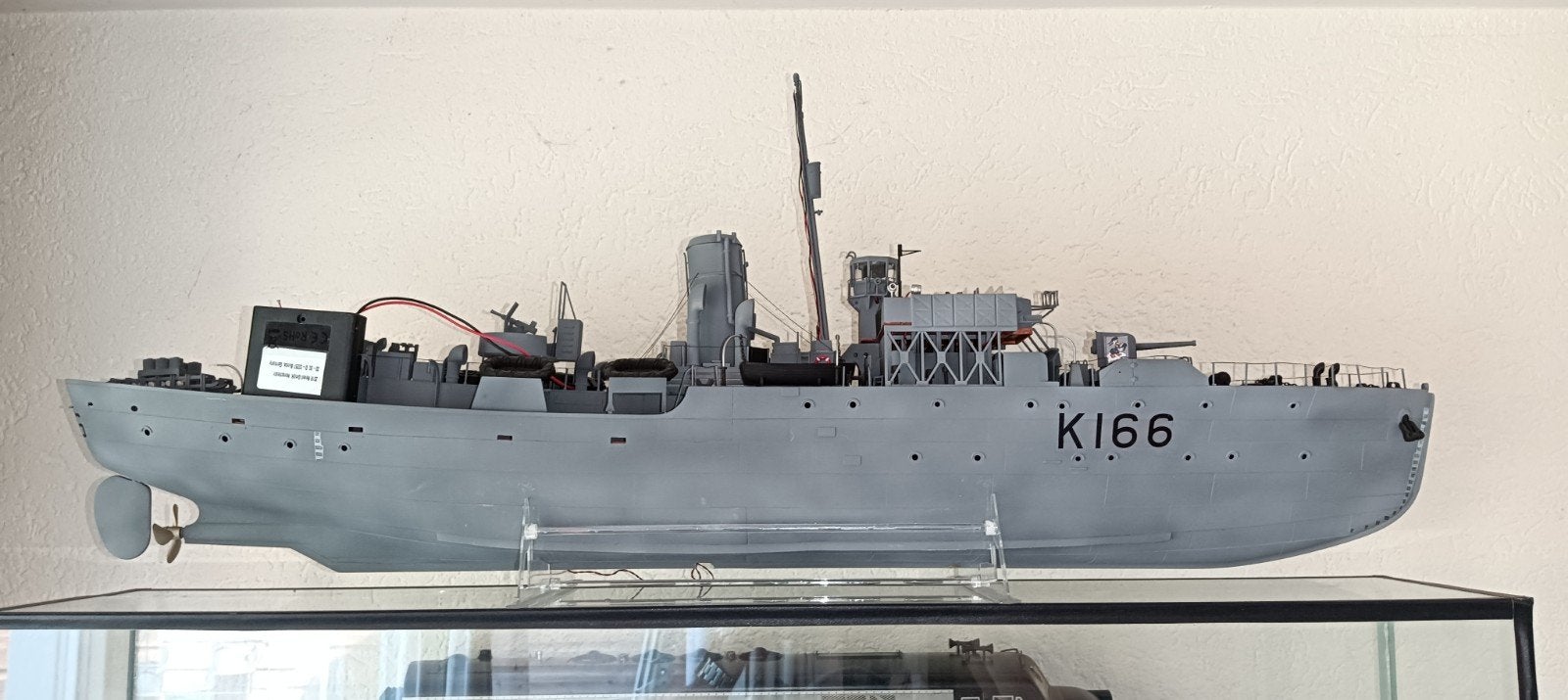 Flower Corvette inclusief verlichting., Hobby en Vrije tijd, Modelbouw | Boten en Schepen, Ophalen, Nieuw