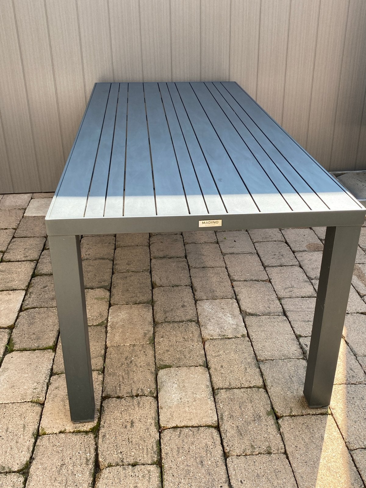 Madino Tuintafel - Terrasmeubilair, Tuin en Terras, Ophalen, Gebruikt, Rechthoekig, Aluminium