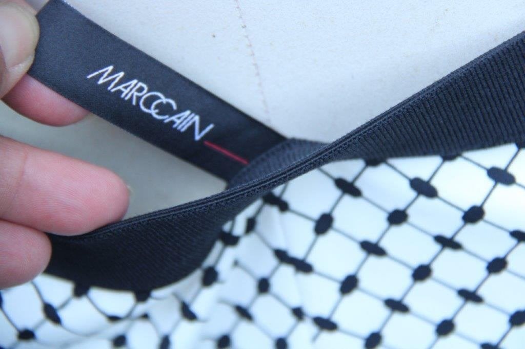 Rok ecru/ zwart Marccain mt N4 (M/40) Vaste prijs, Maat 38/40 (M), Overige kleuren, Ophalen of Verzenden, Zo goed als nieuw