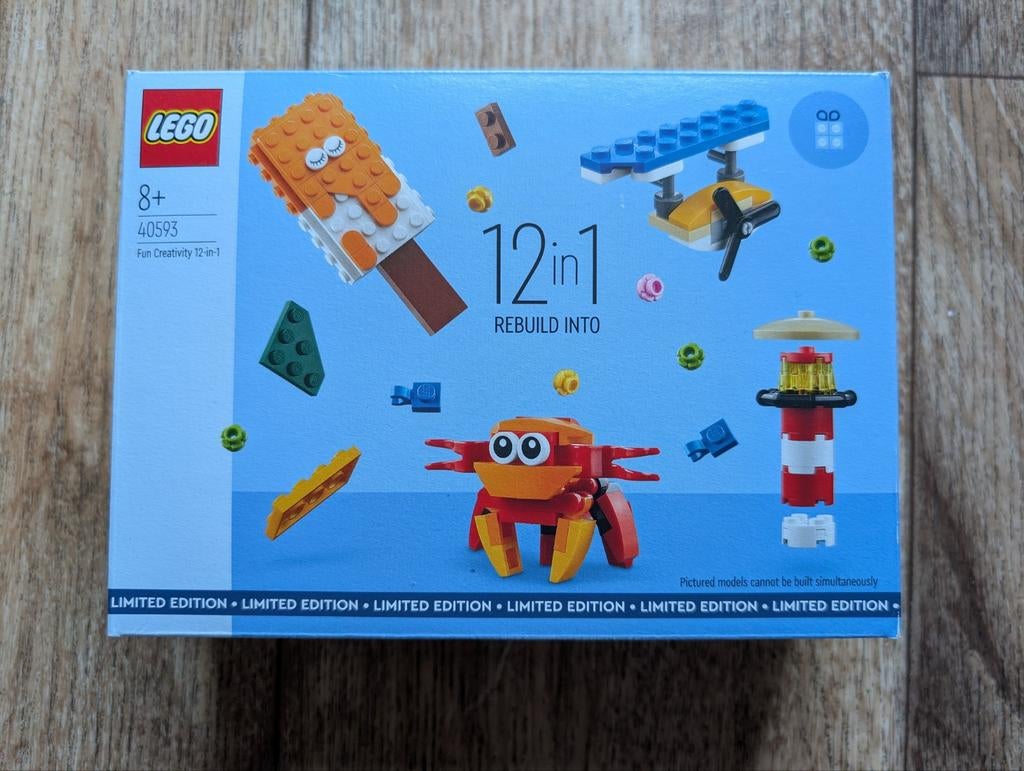 Lego 40593 Fun Creativity 12-in-1, Ophalen, Lego, Zo goed als nieuw, Compleet