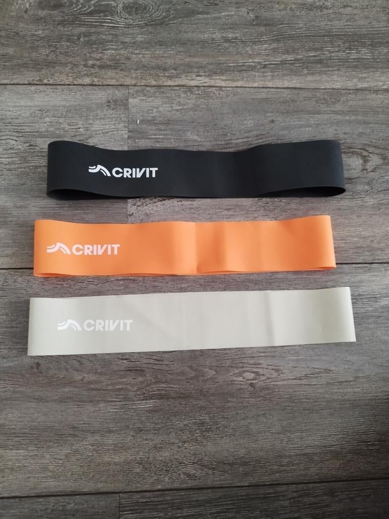Set van 3 weerstandsbanden - Verschillende sterktes, Sport en Fitness, Ophalen of Verzenden, Nieuw, Benen, Weerstandband