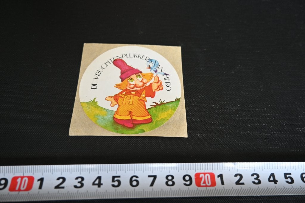 sticker HERO De vruchtenplukkers van HERO kabouter strip *, Verzamelen, Stickers, Ophalen, Zo goed als nieuw