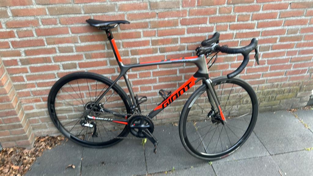 Giant TCR Advanced SL 0. Disc maat ML, Fietsen en Brommers, Ophalen, Carbon, Giant, Zo goed als nieuw