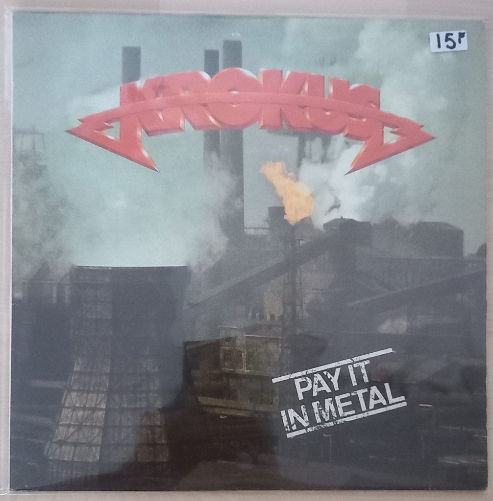 KROKUS PAY IT IN METAL, LP, Thrash metal, Ophalen of Verzenden, Zo goed als nieuw