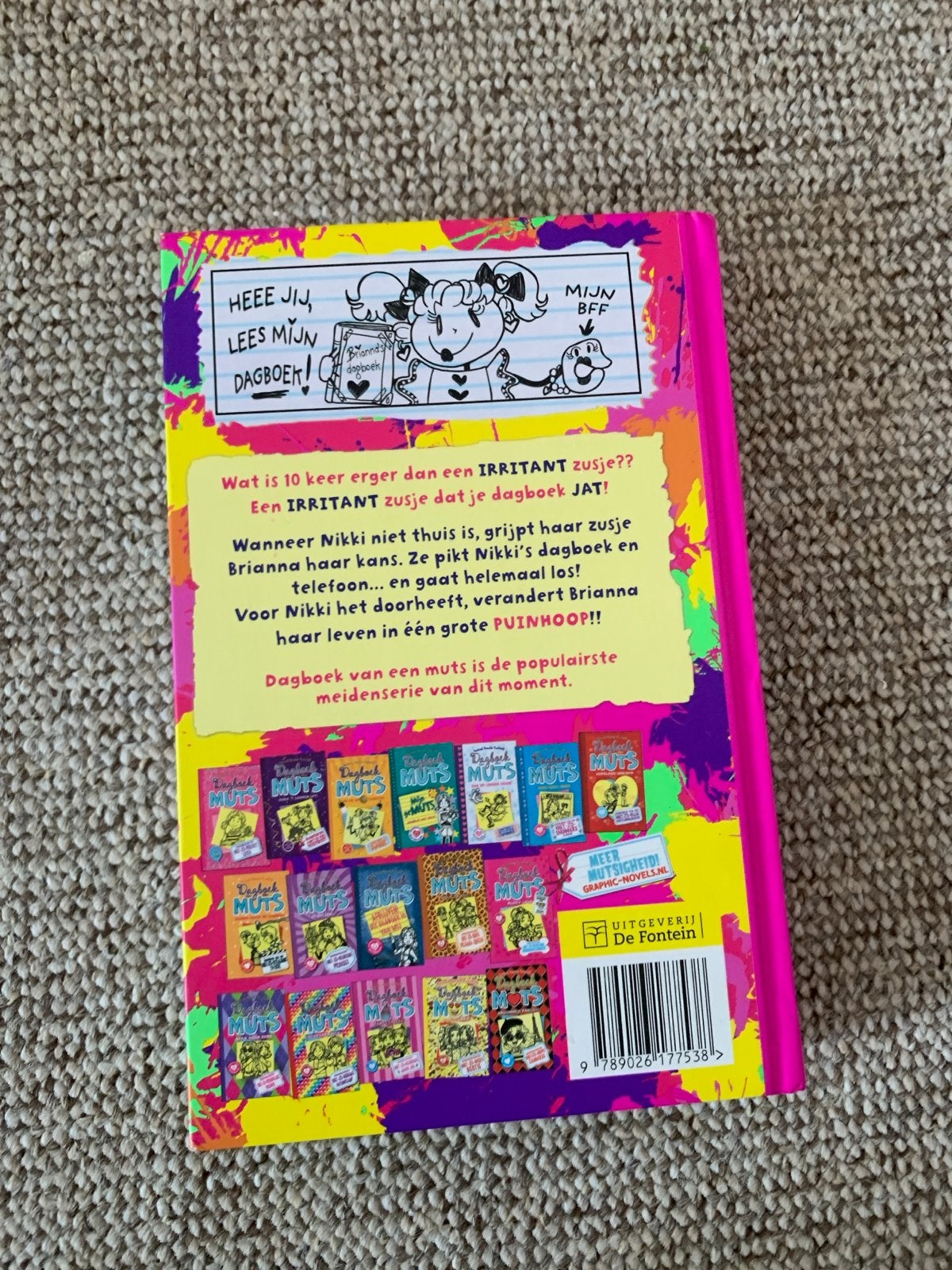 Dagboek van een Muts - Zussenstrijd! (Deel 16), Ophalen, Zo goed als nieuw, Fictie