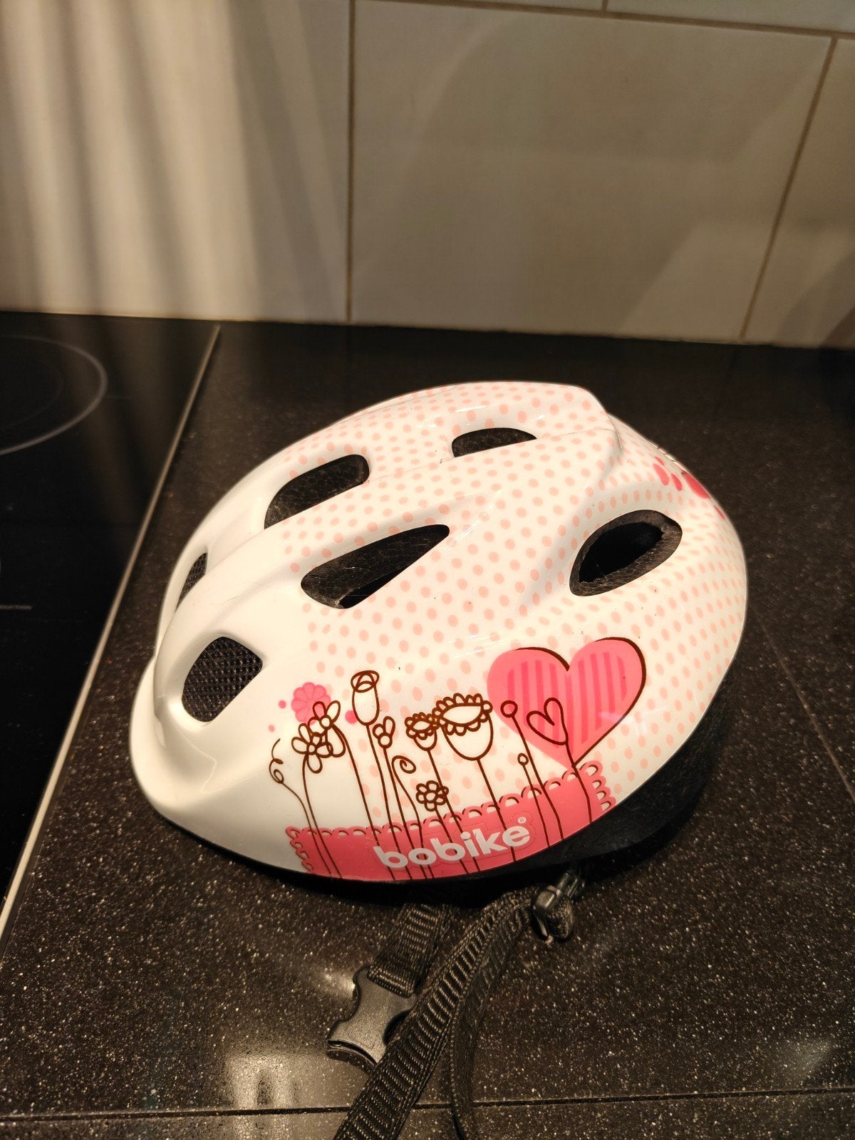 Bobike B-SWEET Fietshelm voor Kinderen - Maat 46-53cm, Gebruikt, Meisje, Overige maten, Ophalen of Verzenden