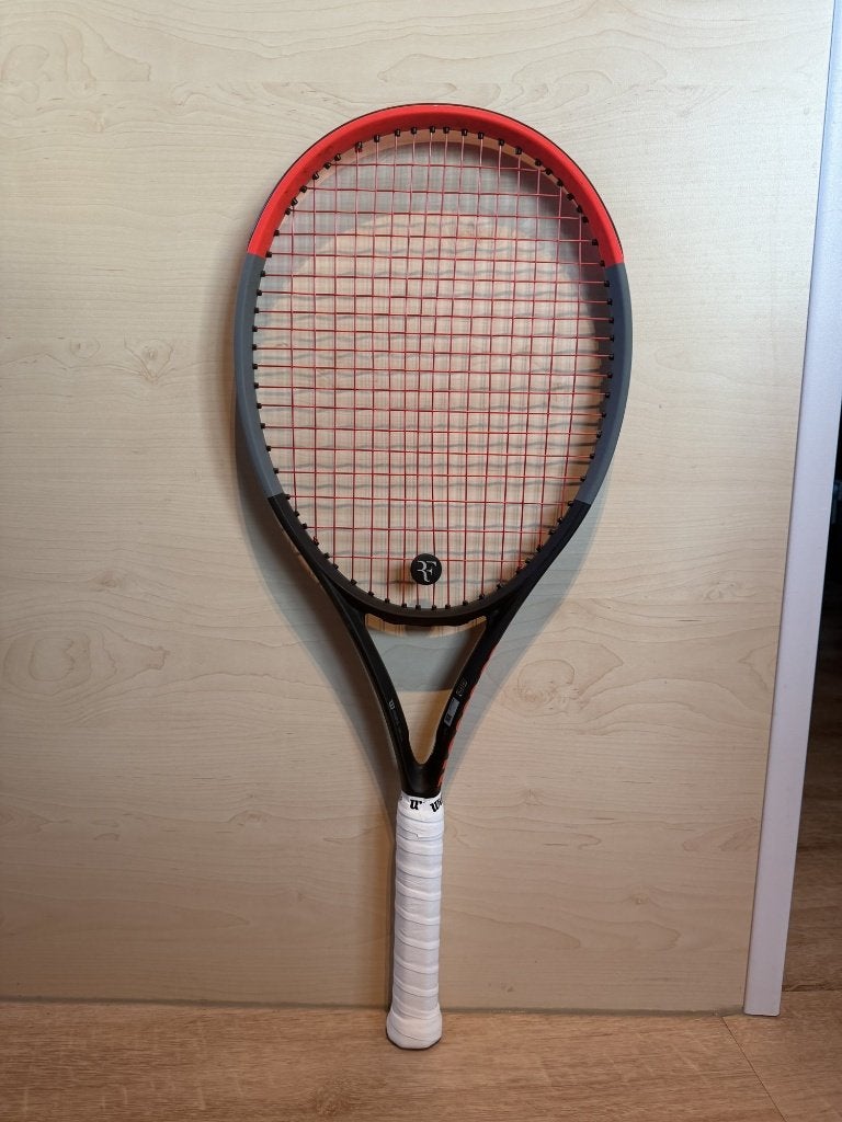 Wilson Clash 100L v1.0 tennisracket - gripmaat 2, Sport en Fitness, Tennis, Gebruikt, Wilson, Racket, Ophalen