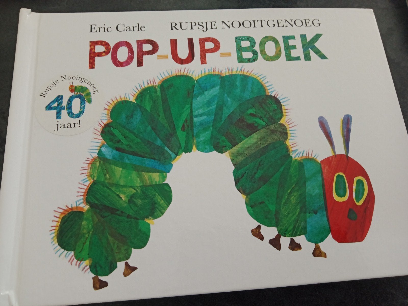 Rupsje nooit genoeg pop-up boek, Ophalen of Verzenden, Sprookjes