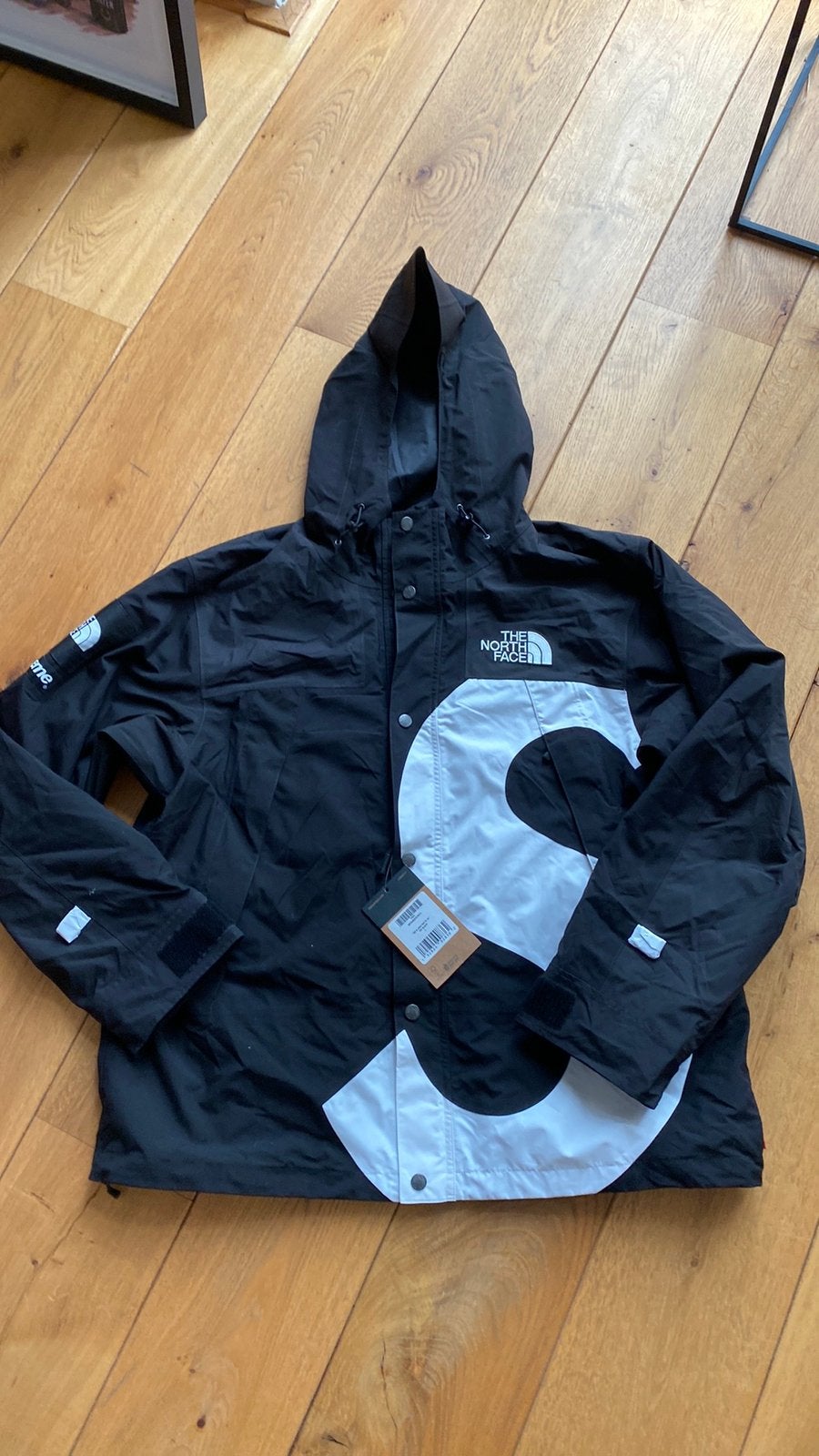 North Face Supreme jas zwart wit L originele, Ophalen of Verzenden, Nieuw