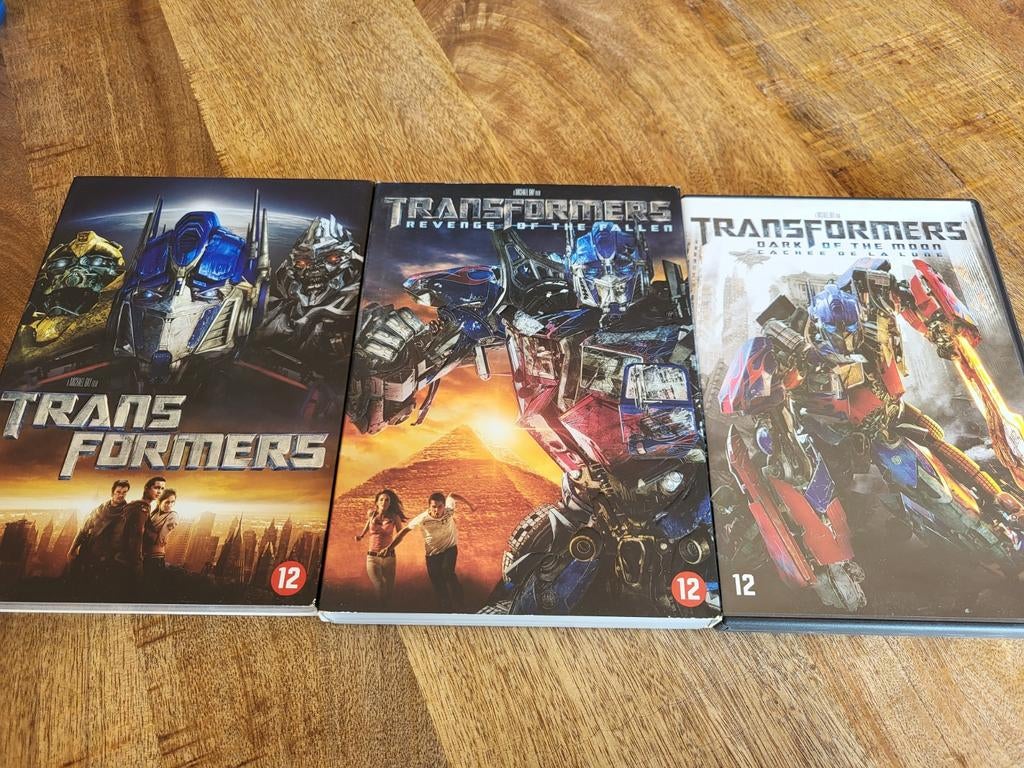 Transformers DVD Boxset - De Eerste 3 Films, Cd's en Dvd's, Vanaf 12 jaar, Ophalen of Verzenden, Gebruikt, Science Fiction
