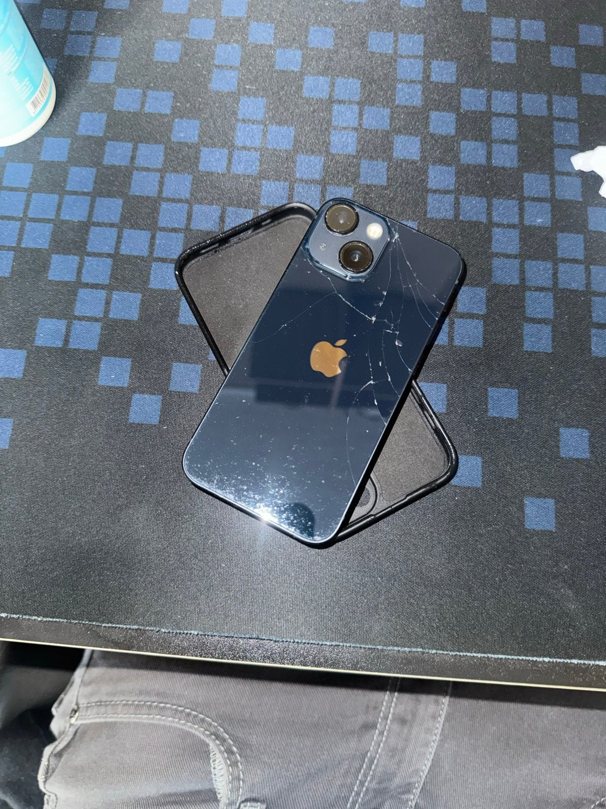 iPhone 13 mini 256GB - 100% batterij, barst achterkant, Telecommunicatie, Mobiele telefoons | Apple iPhone, Ophalen, Gebruikt