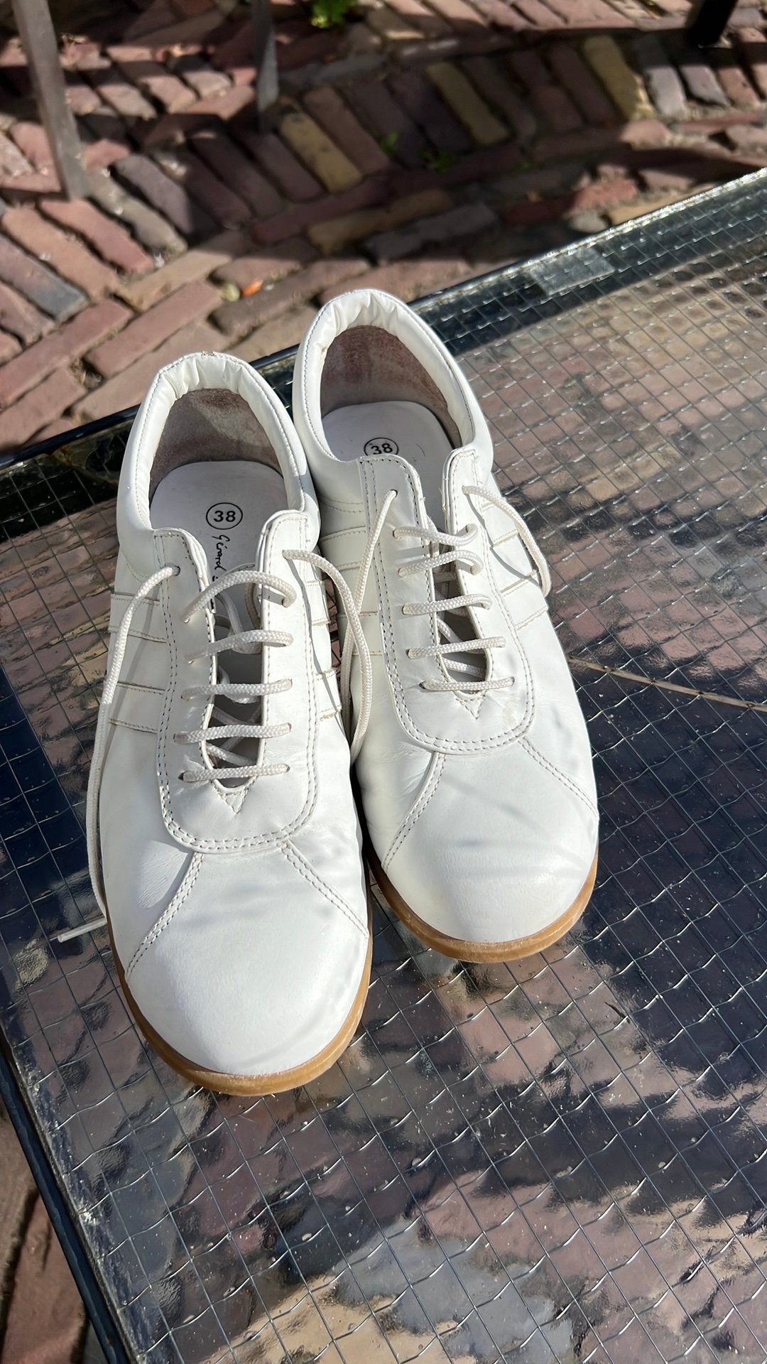 Dames schoenen, Ophalen, Pumps, Wit, Zo goed als nieuw