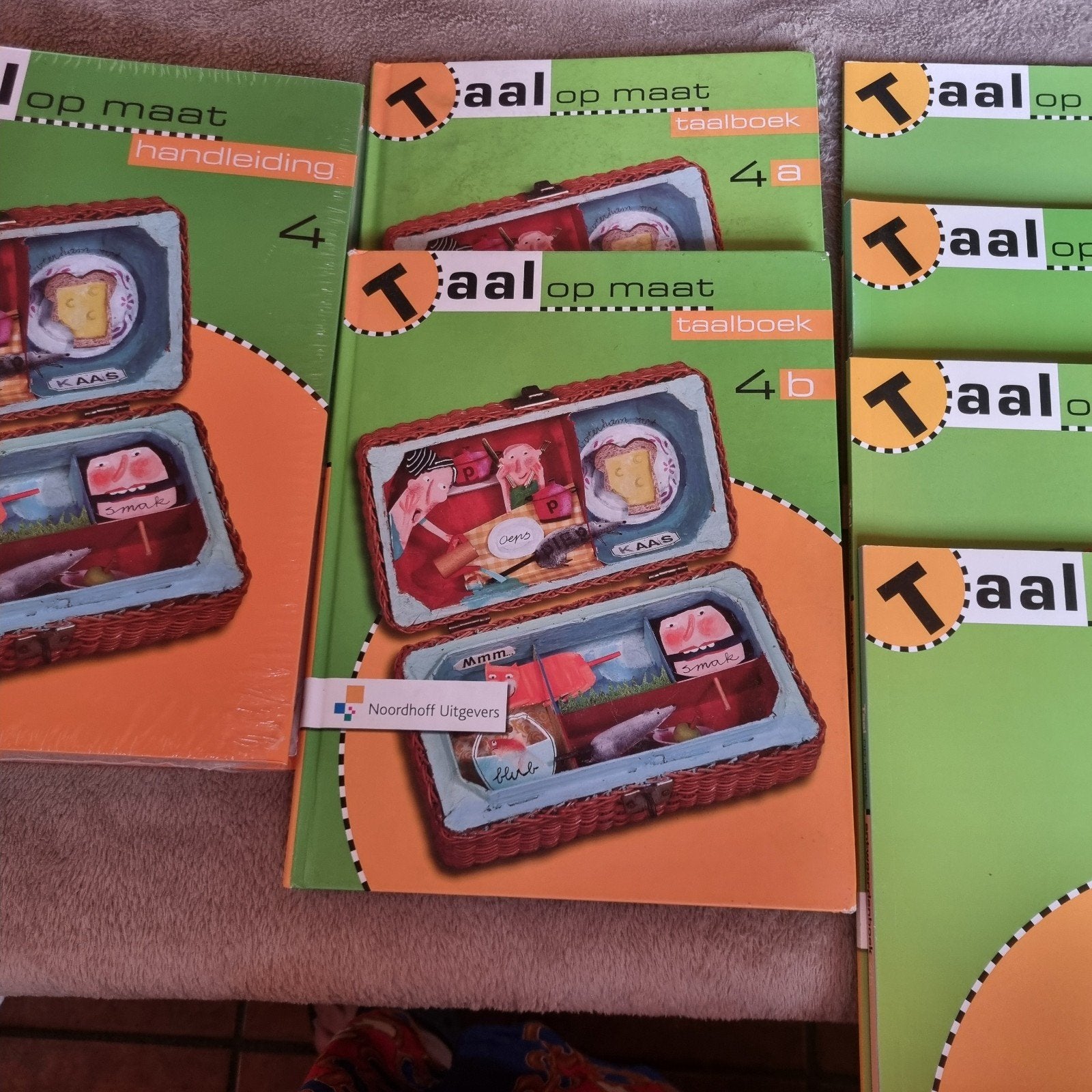 Groep 4 Taal op Maat  - Taalboek, Werkboek, Antwoorden, hand, Boeken, Ophalen of Verzenden, Zo goed als nieuw, Noordhoff Uitgevers