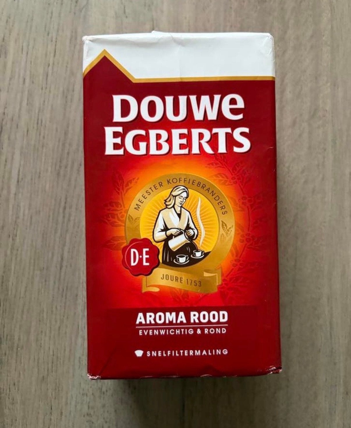 Douwe Egberts Aroma Rood Snelfiltermaling Koffie - Voldoende, Verzenden