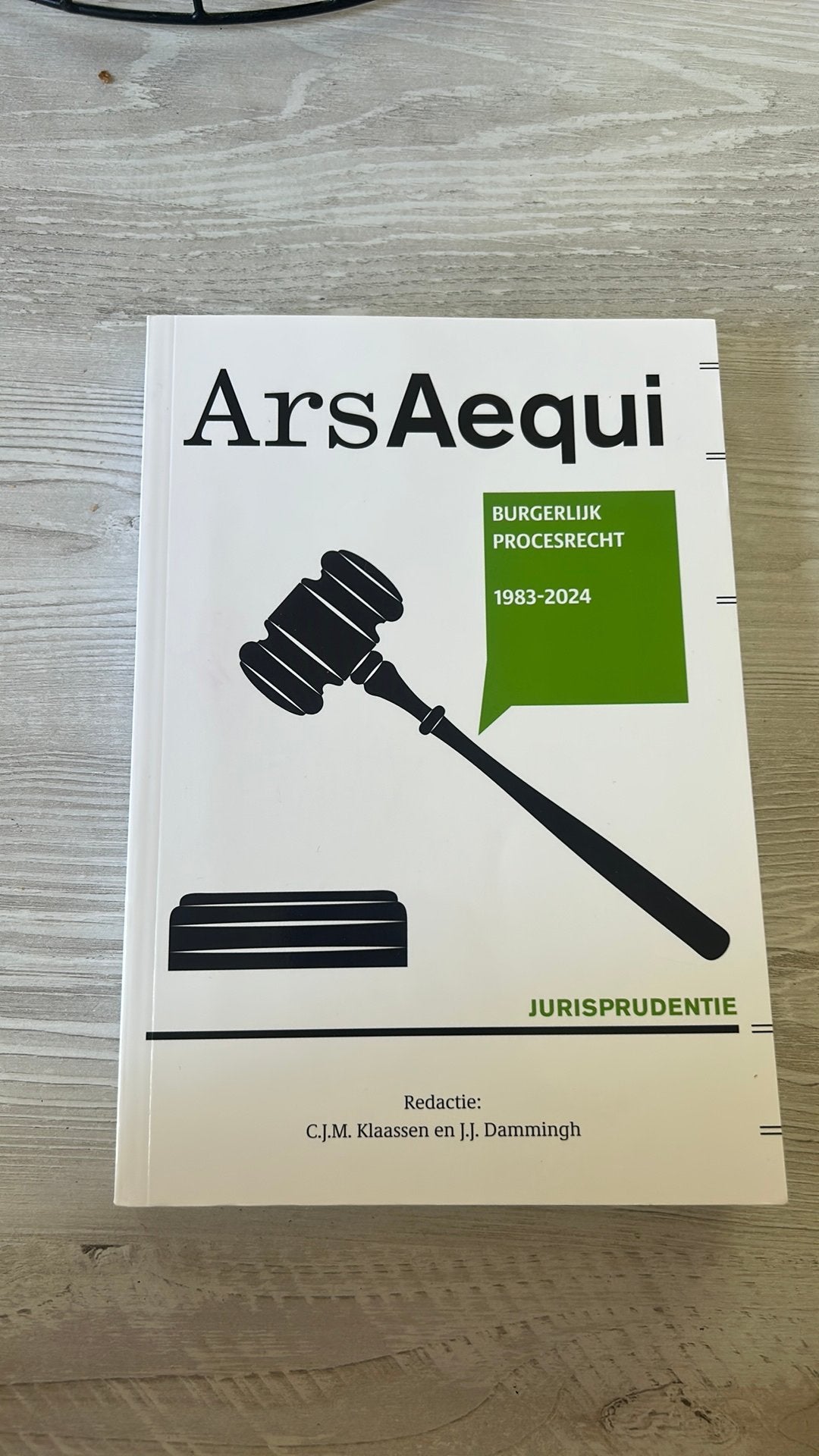 Jurisprudentie Burgerlijk procesrecht 1983-2024 Ars Aequi, Boeken, Ophalen of Verzenden, Zo goed als nieuw