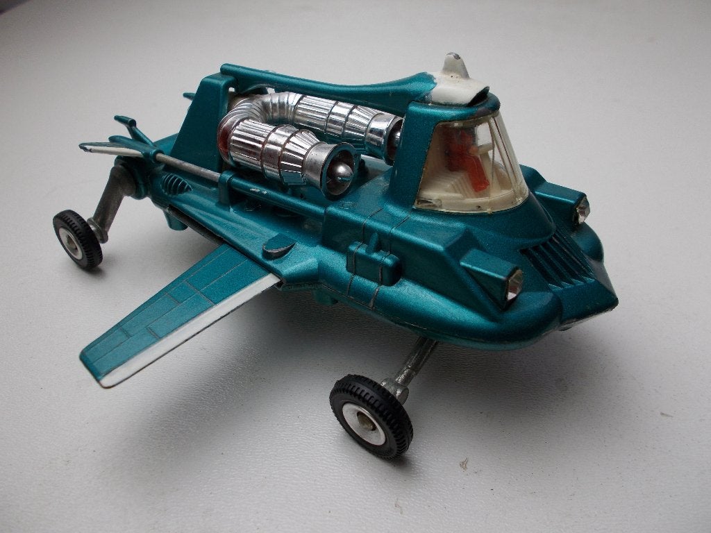 1967 Dinky Toys 102 JOE'S CAR (TV Serie:"JOE 90") -D- Igst!, Ophalen of Verzenden, Zo goed als nieuw, Overige typen, Dinky Toys