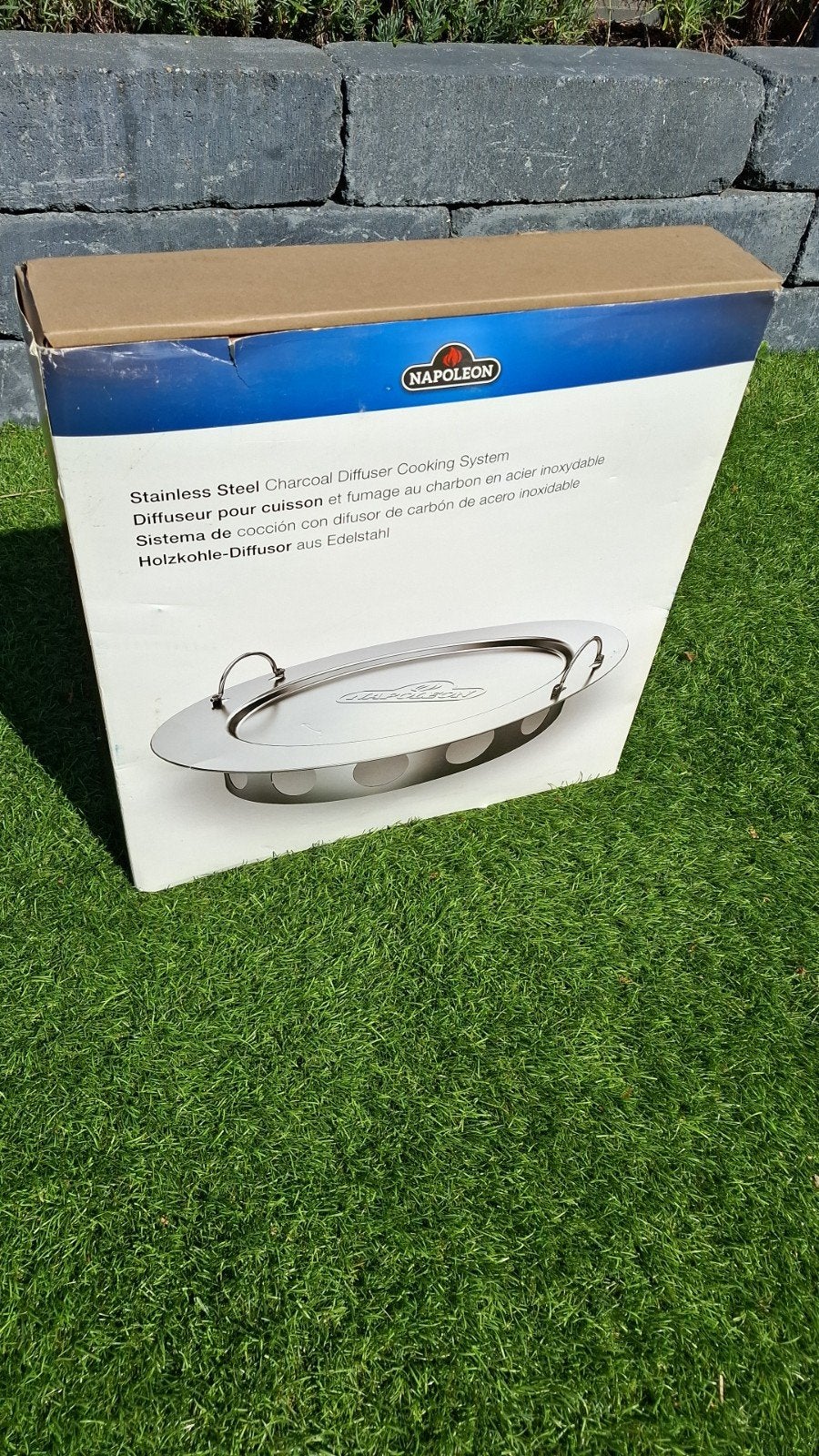 Napoleon RVS Houtskool Diffuser  voor Barbecue Ø57 cm, Ophalen of Verzenden, Nieuw, Napoleon