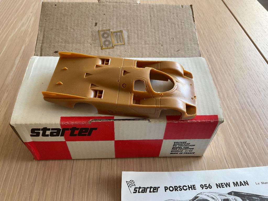 Porsche 956 New Man  Le mans. 1/43 bouwkit, Ophalen of Verzenden, Nieuw, Auto, Overige merken