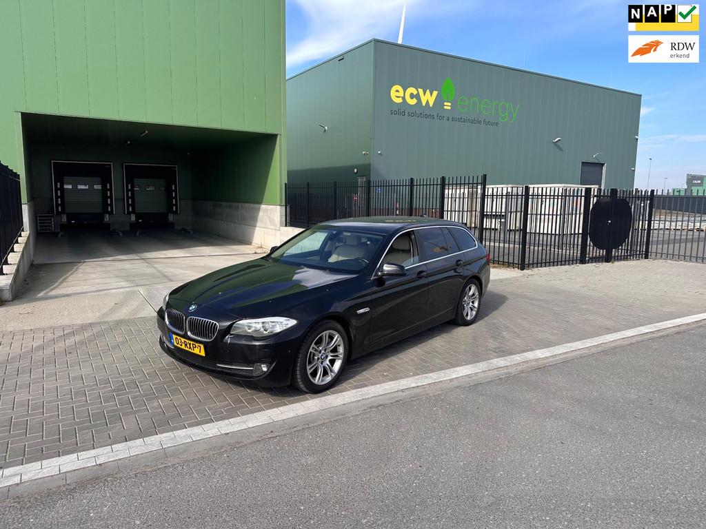 BMW 5-serie Touring 525d High Executive Clima.Navi.Leder.Ex, Automaat, Euro 5, Achterwielaandrijving, Gebruikt