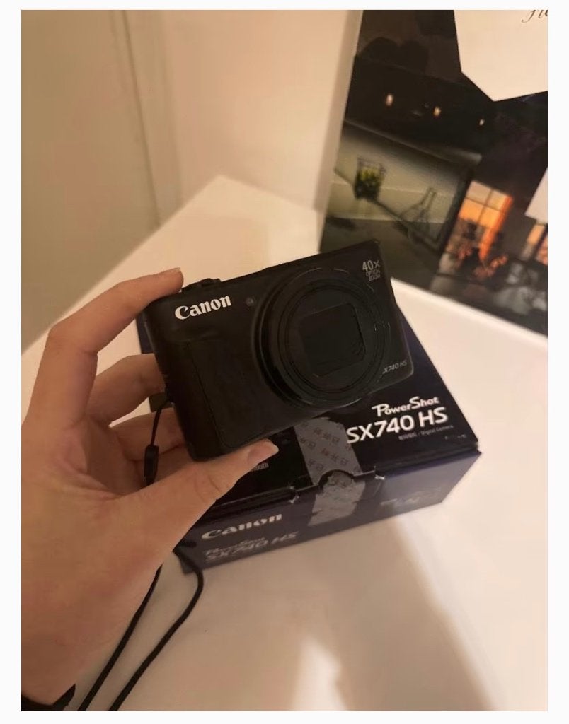 Canon sx740 HS, Ophalen, Canon, Zo goed als nieuw, Compactcamera