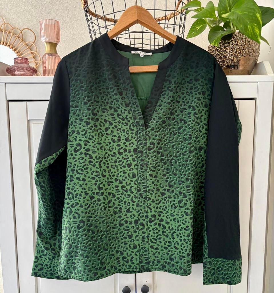 Fifth House blouse maat 40, Ophalen of Verzenden, Zo goed als nieuw, Maat 38/40 (M), Groen