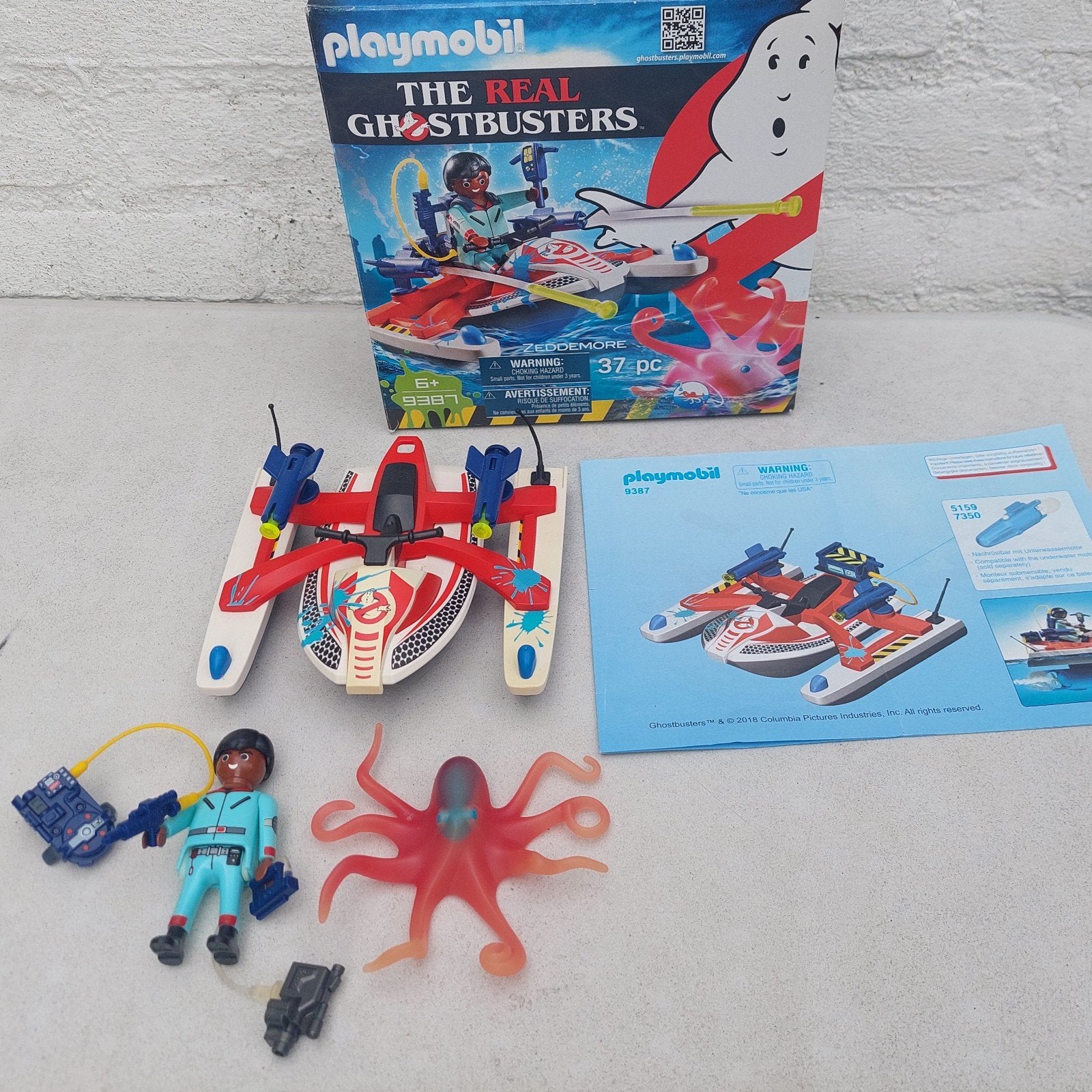 Playmobil Ghostbusters 9387, Complete set, Ophalen of Verzenden, Zo goed als nieuw, City life